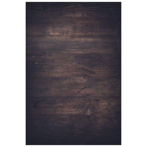 Dark Wood Photography Backdrop