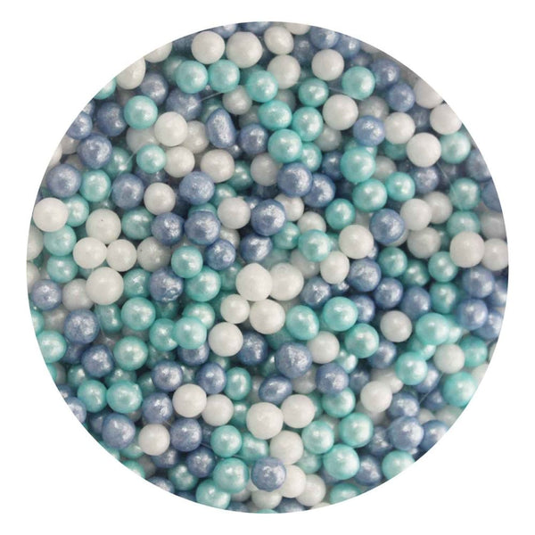 4mm Shimmer Little Boy Sugar Pearls 80g