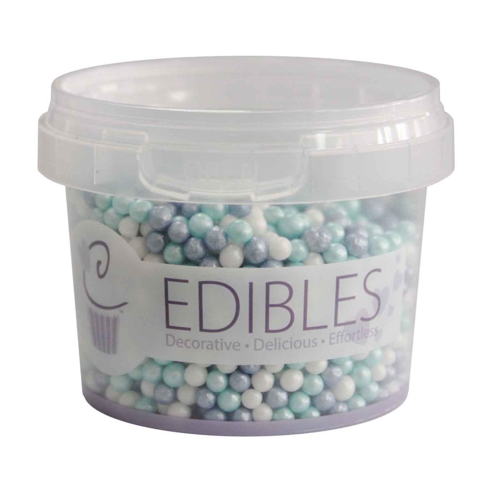 4mm Shimmer Little Boy Sugar Pearls 80g