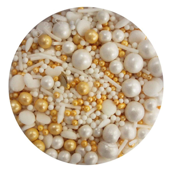 Love Is Golden Shimmer Sprinkle Mix (V) 90g
