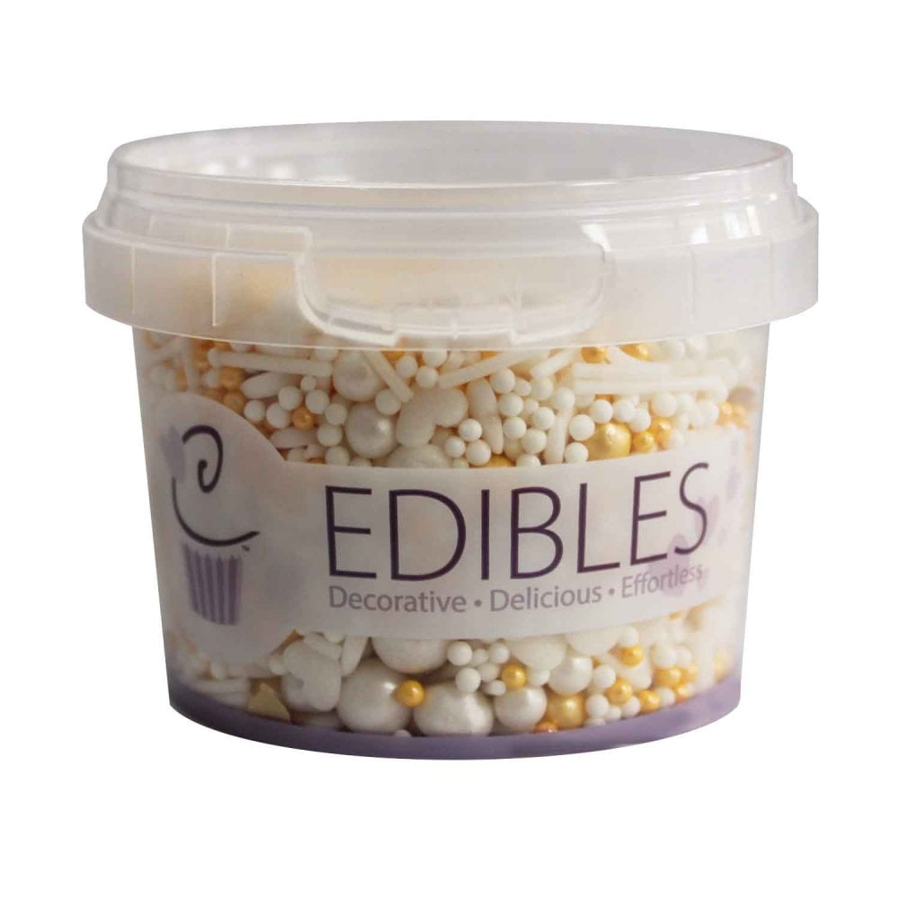 Love Is Golden Shimmer Sprinkle Mix (V) 90g