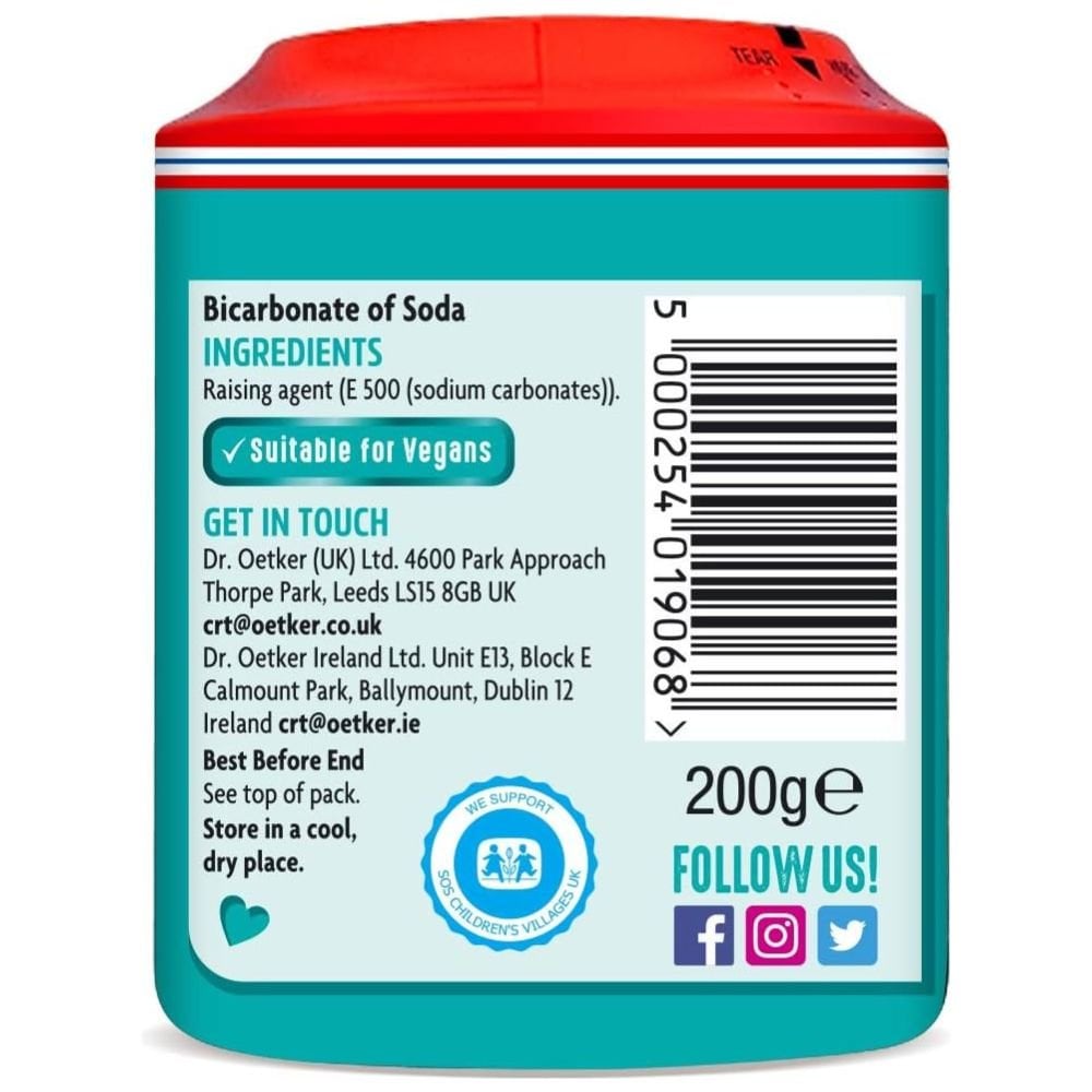 Bicarbonate Of Soda 200g