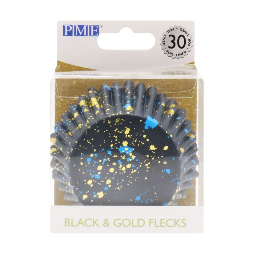 Gold Fleck Cupcake Cases x 30