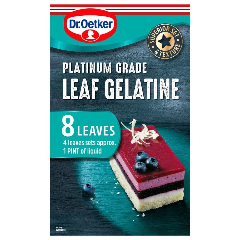 Platinum Grade Leaf Gelatine 13g