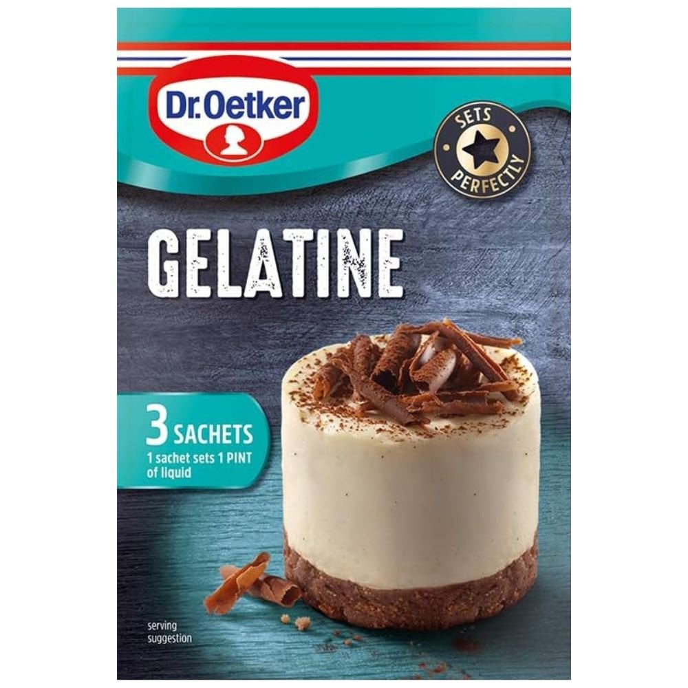 Gelatine Sachet 3 x 12g