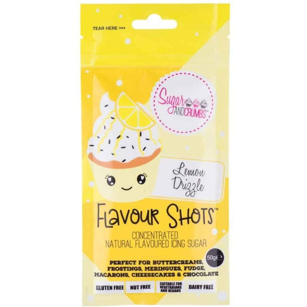 Lemon Drizzle Natural Flavoured Flavour Shot 50g