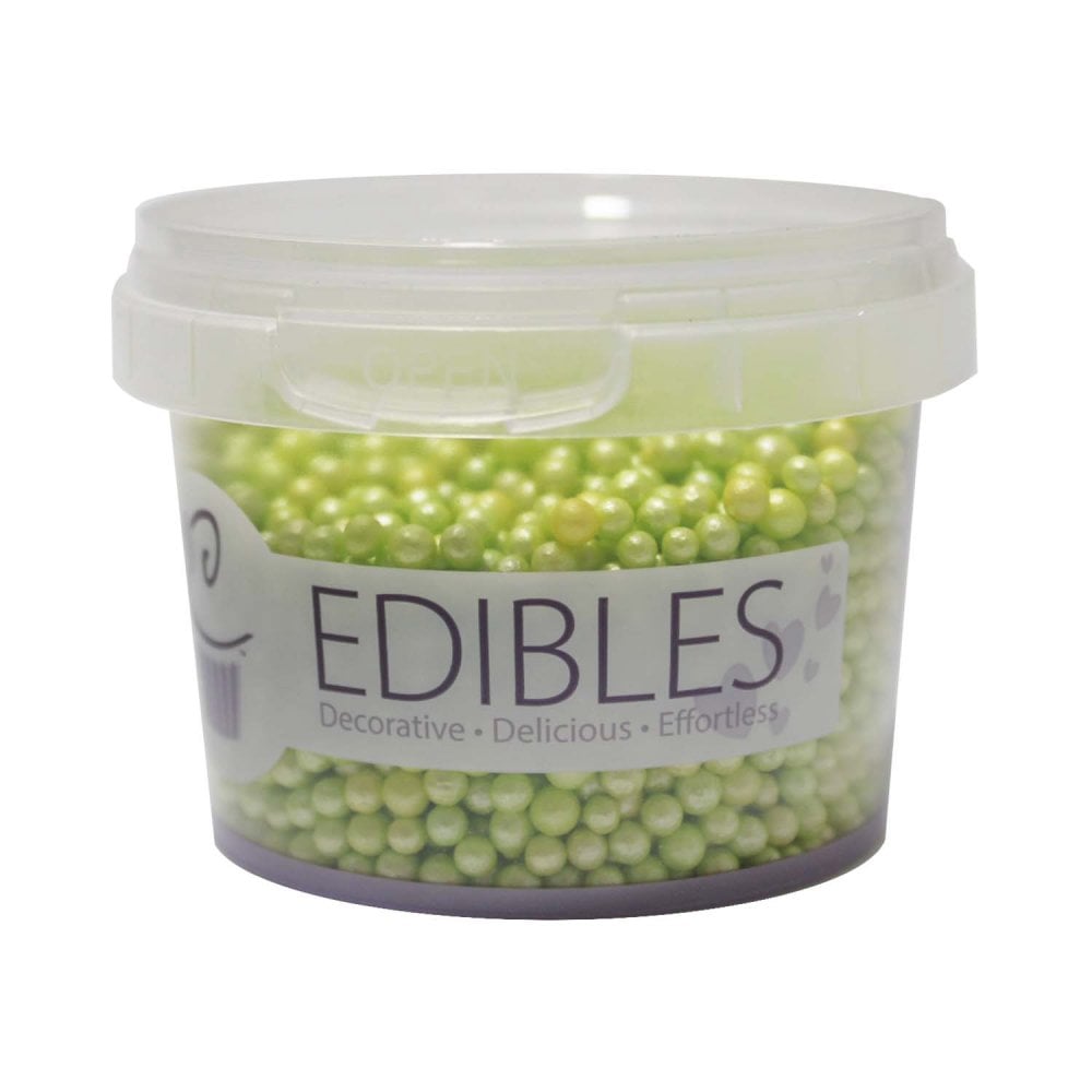 4mm Shimmer Zesty Sugar Pearls 80g