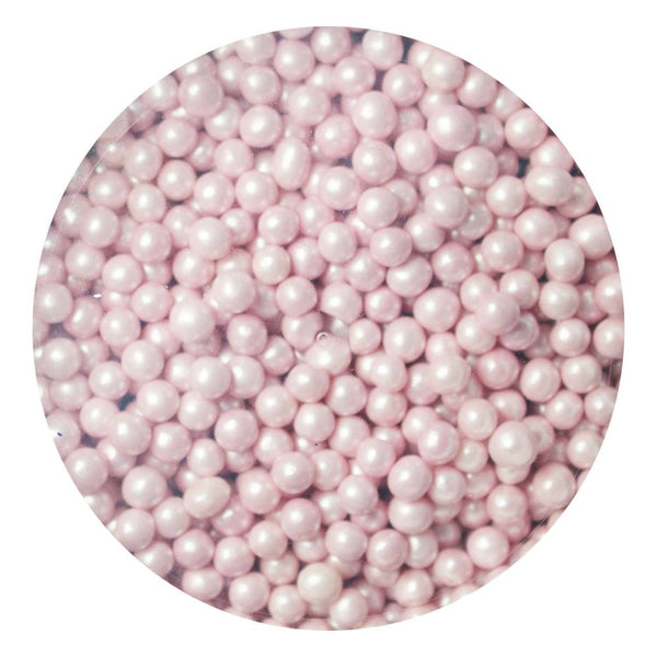 4mm Shimmer Fairy Pink Pearls (V) 80g