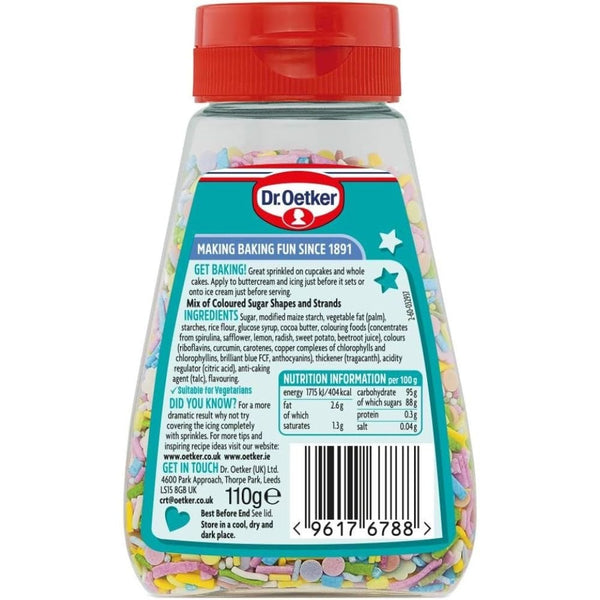 Unicorn Confetti Sprinkles 110g