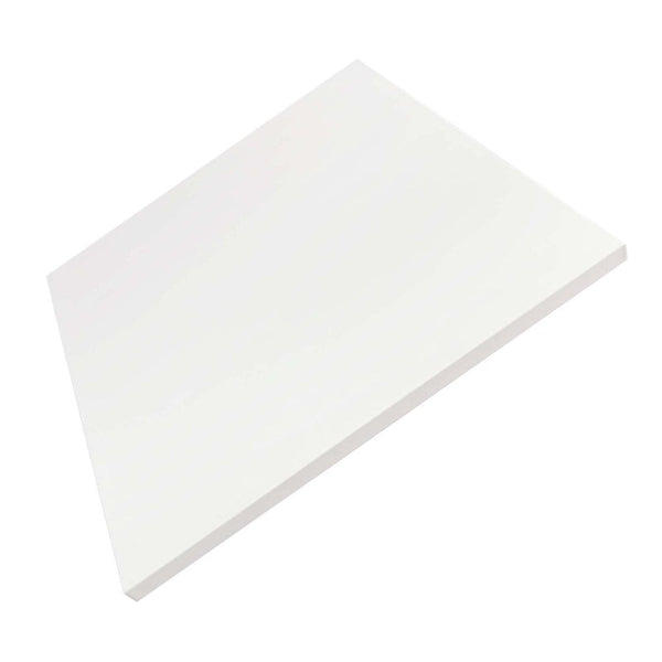 12mm Matt White Square Masonite Board