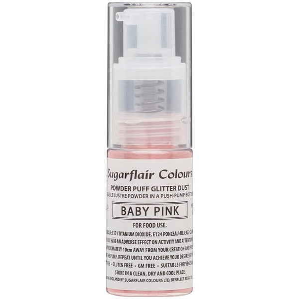 Glitter Dust Non-Aerosol Pump Spray - Baby Pink