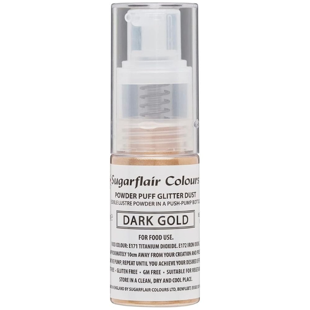 Glitter Dust Non-Aerosol Pump Spray - Dark Gold