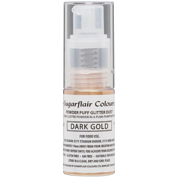 Glitter Dust Non-Aerosol Pump Spray - Dark Gold