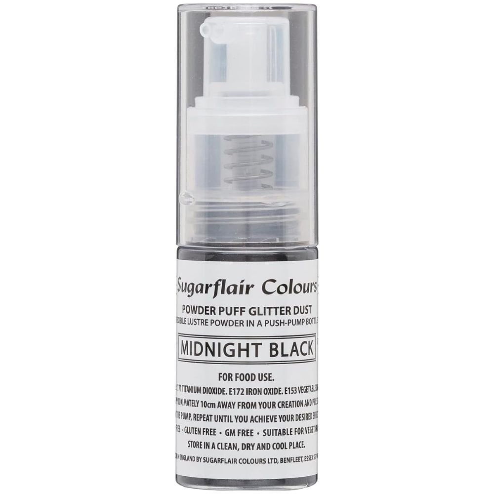 Glitter Dust Non-Aerosol Pump Spray - Midnight Black