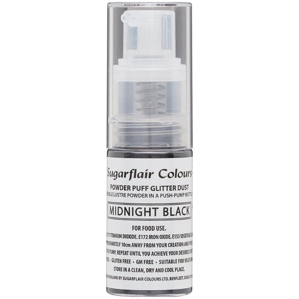 Glitter Dust Non-Aerosol Pump Spray - Midnight Black