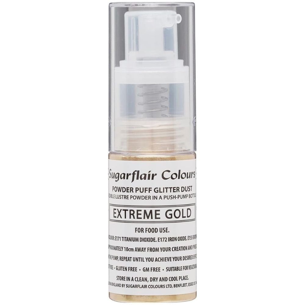 Glitter Dust Non-Aerosol Pump Spray - Extreme Gold