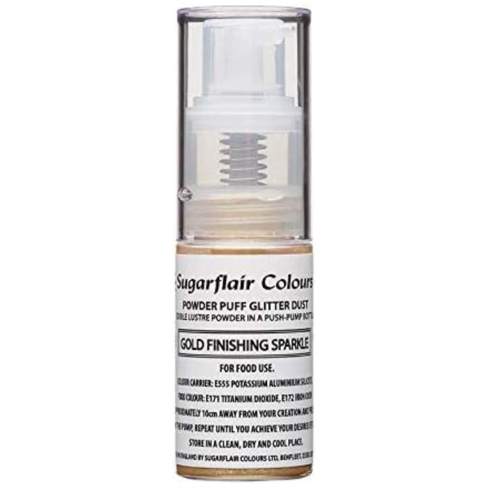 Glitter Dust Non-Aerosol Pump Spray - Gold Finishing Sparkle