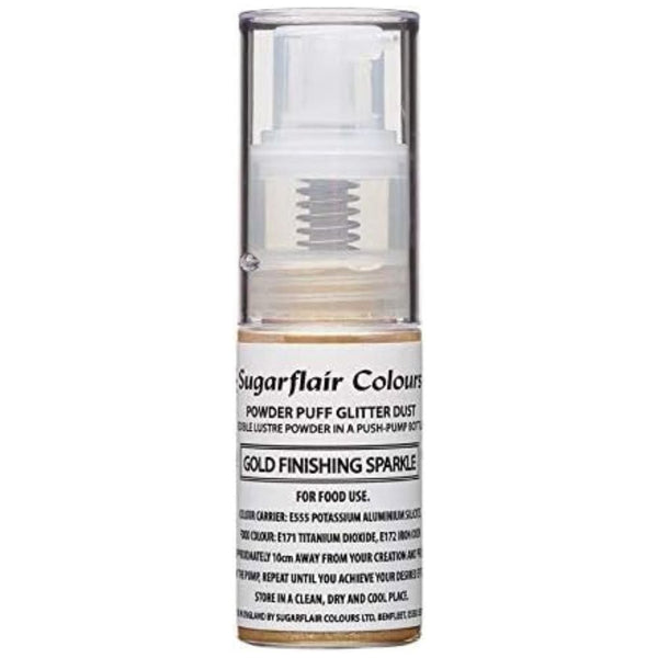Glitter Dust Non-Aerosol Pump Spray - Gold Finishing Sparkle