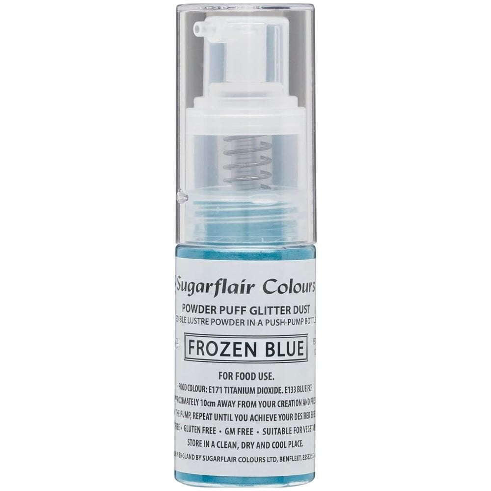 Glitter Dust Non-Aerosol Pump Spray - Frozen Blue