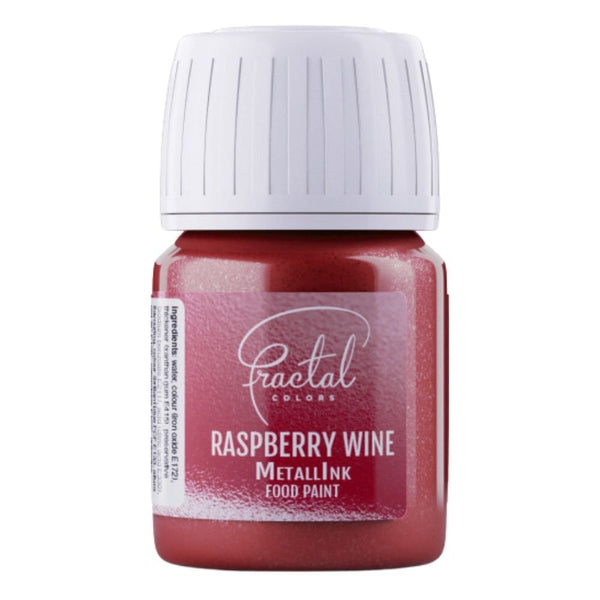MetallInk Food Paint 30ml - Raspberry Wine