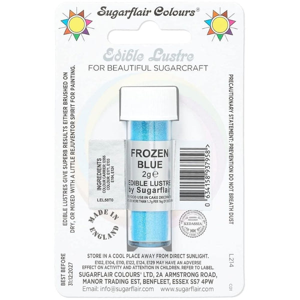 Frozen Blue Edible Lustre 2g