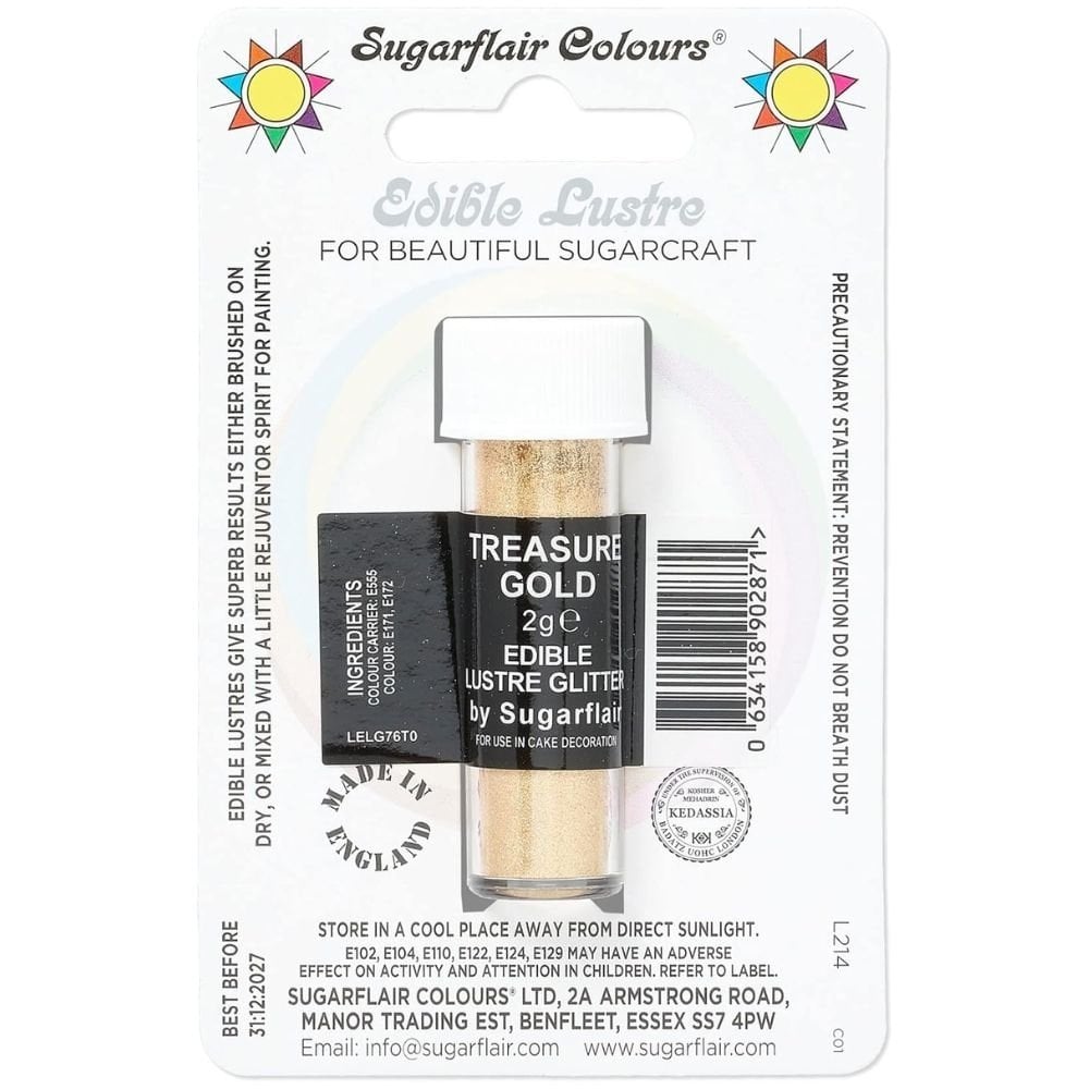 Treasure Gold Edible Lustre 2g