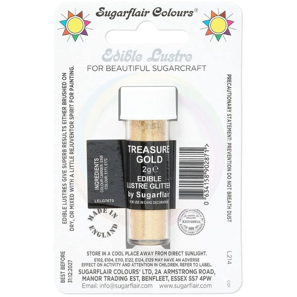 Treasure Gold Edible Lustre 2g