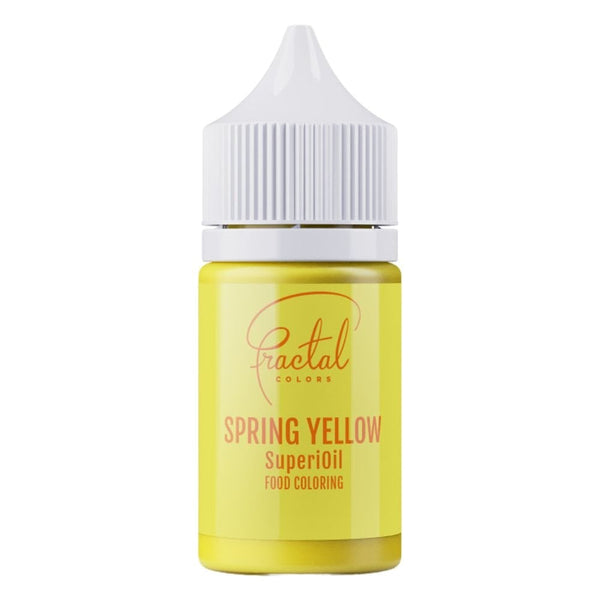 Spring Yellow - SuperiOil Oil Based Food Colouring 30ml