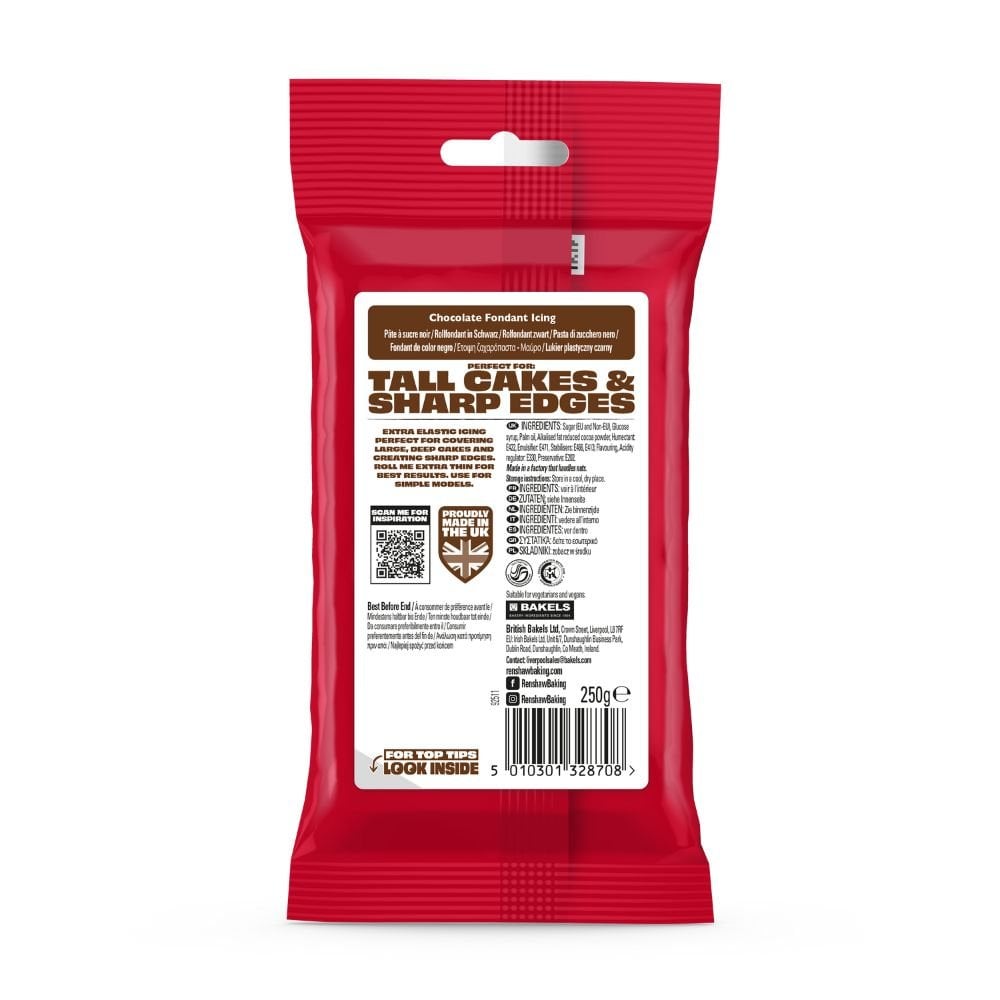 Chocolate Extra Ready To Roll Fondant Icing 1kg