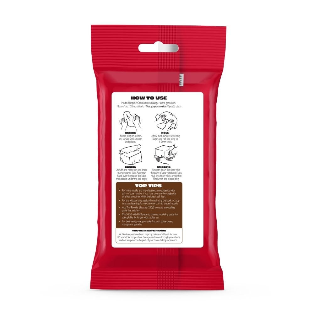 Chocolate Extra Ready To Roll Fondant Icing 1kg