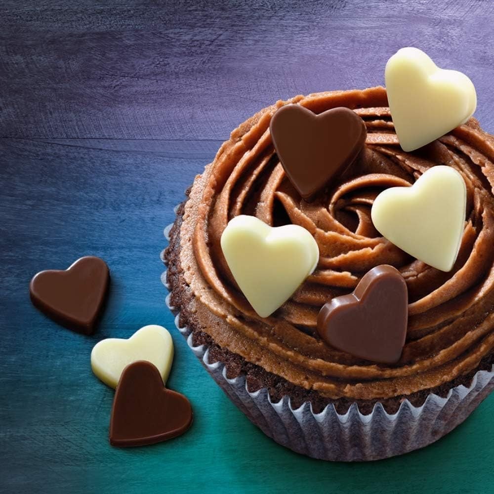 Milk & White Chocolate Hearts (60 Hearts) 40g