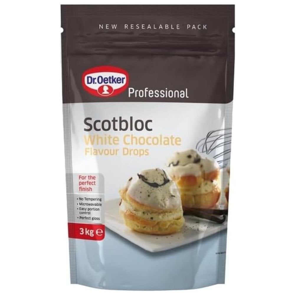 Scotbloc White Chocolate Flavour Drops 3kg