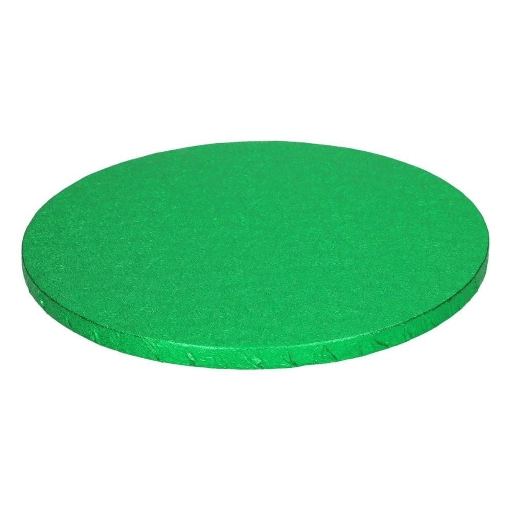 12mm Green Round Drum Cake Board