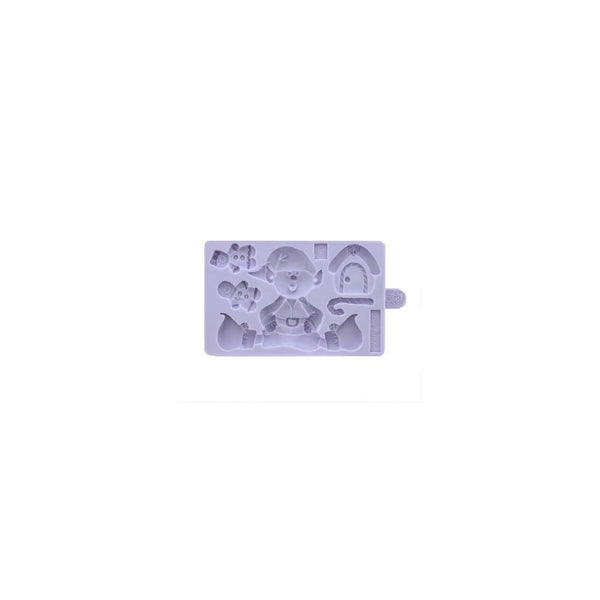 Sitting Elf Silicone Mould