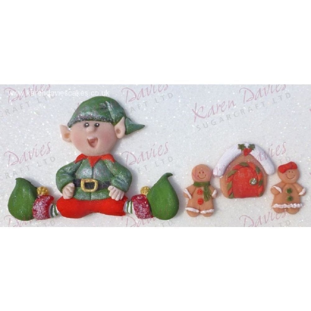 Sitting Elf Silicone Mould
