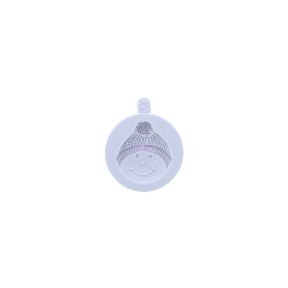 Snowman Head 2 Silicone Mould
