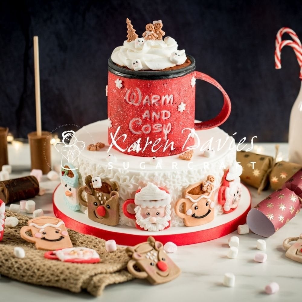 Festive Mugs Silicone Mould