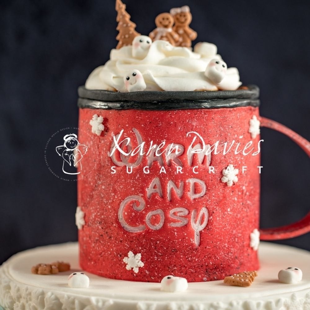 Festive Mugs Silicone Mould