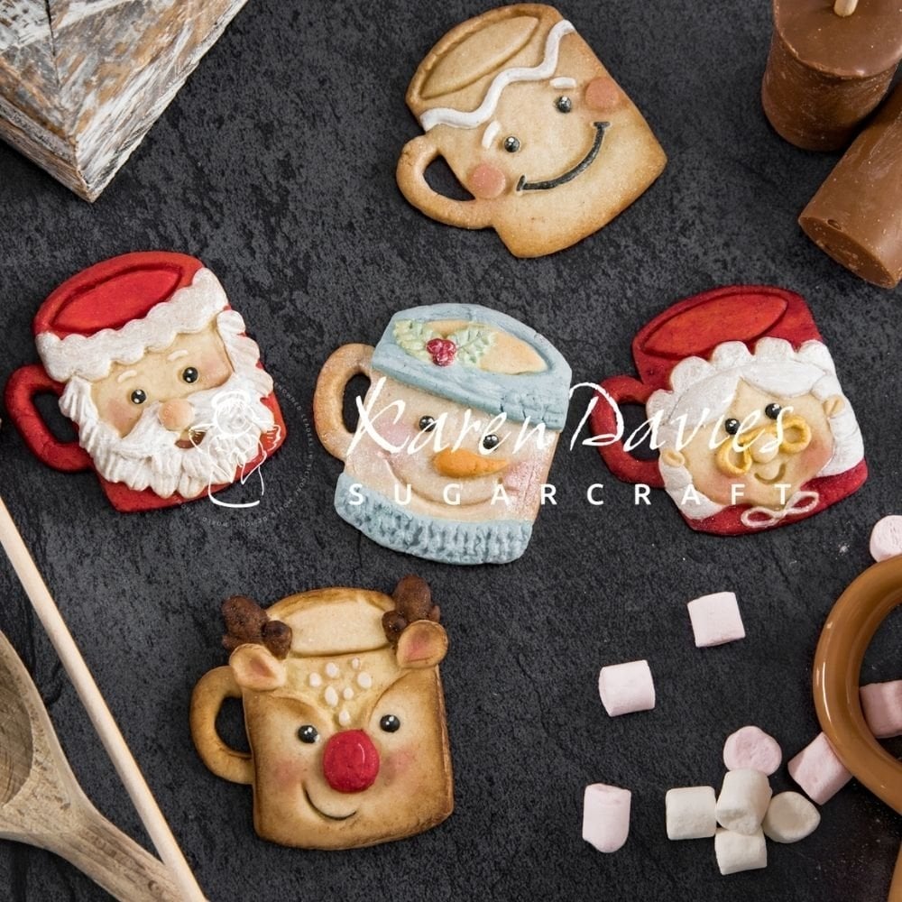 Festive Mugs Silicone Mould