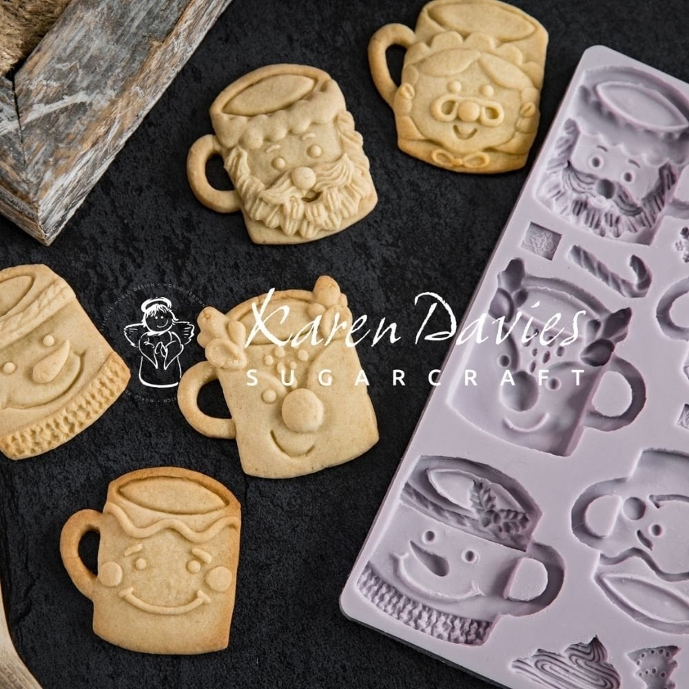 Festive Mugs Silicone Mould