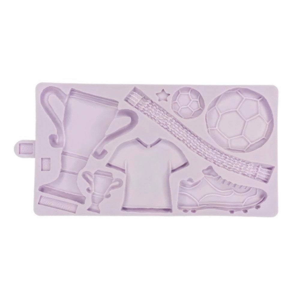 Football Cookie Silicone Mould