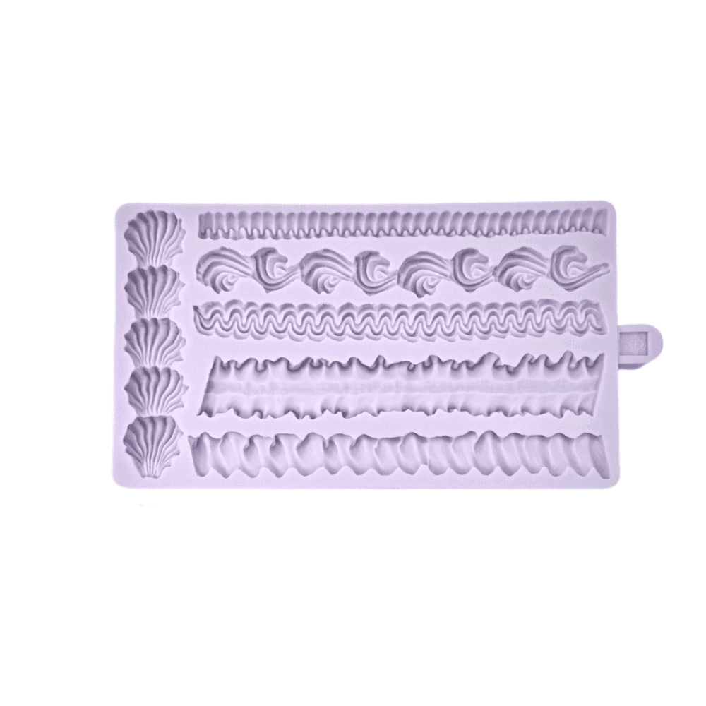 Large Lambeth Borders Silicone Mould