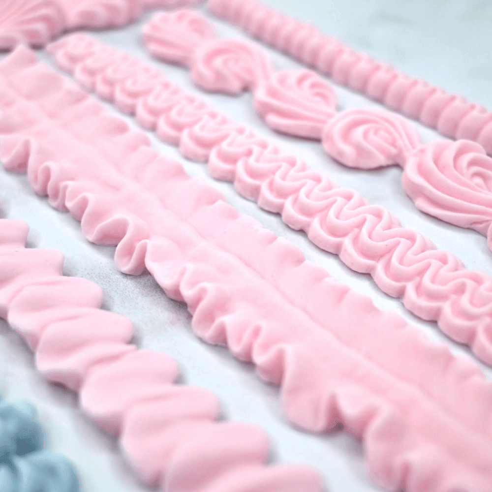 Large Lambeth Borders Silicone Mould
