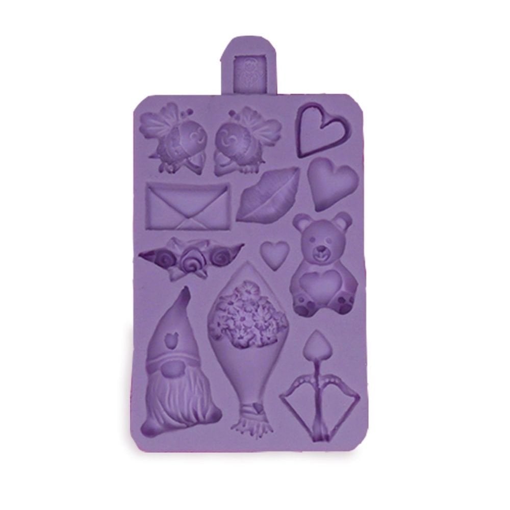 Miniature Valentine Silicone Mould