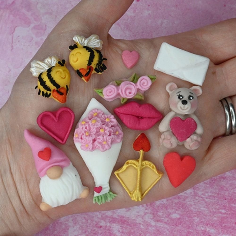 Miniature Valentine Silicone Mould