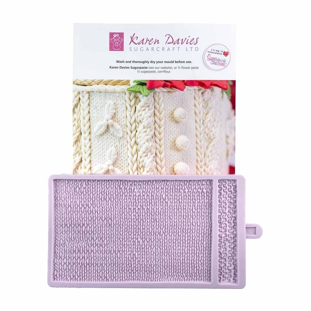 Large Knitted Piece Silicone Mould