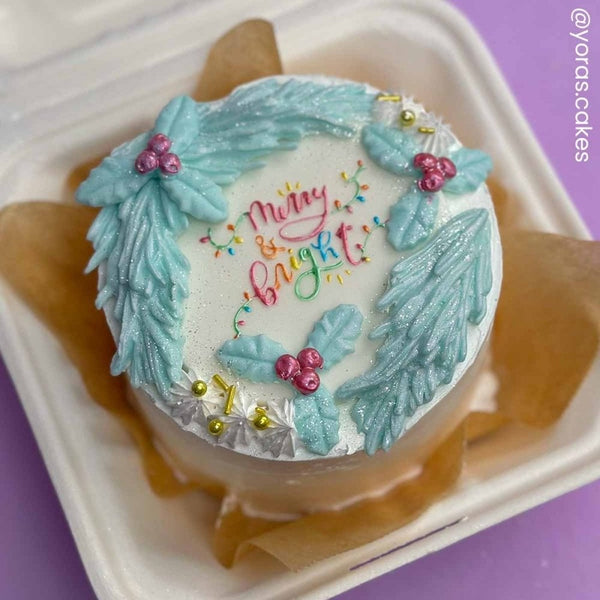 Winter Wreath Silicone Mould By Alice