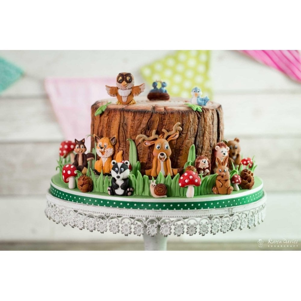 Woodland Animals Silicone Mould By Alice