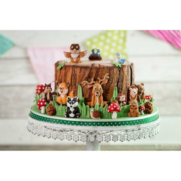 Woodland Animals Silicone Mould By Alice