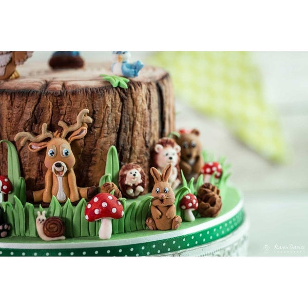 Woodland Animals Silicone Mould By Alice